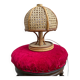Vintage rattan lamp