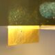 24 karat blau lamp by Ingo Maurer