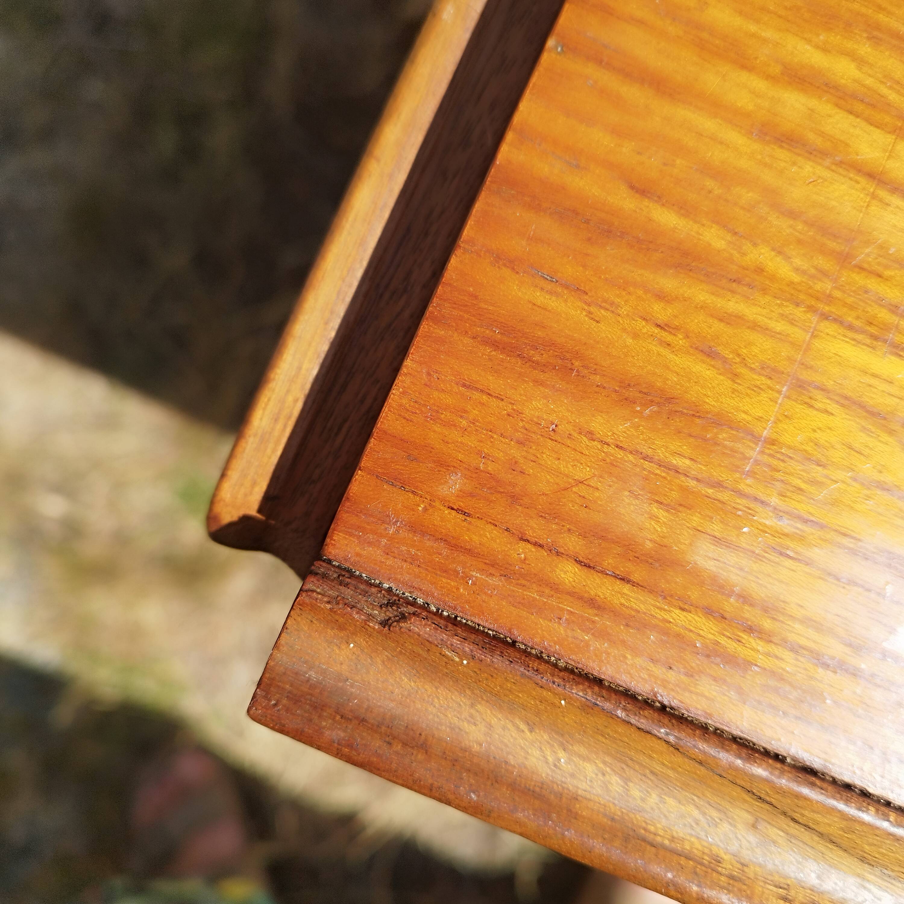 Vintage teak chest of drawers