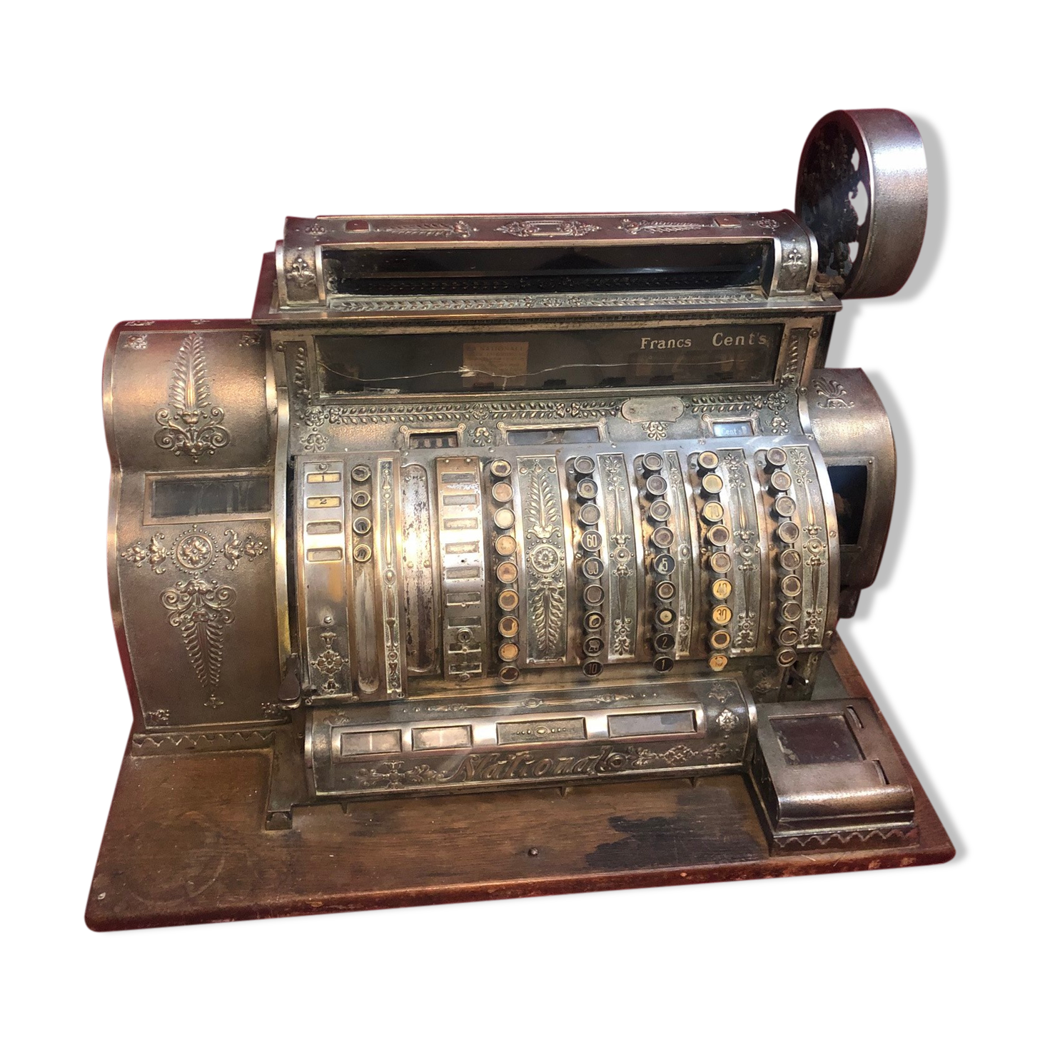 Cash register national bronze