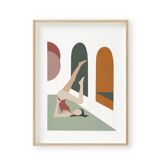 Lust Yoga - art print (30x40) signed ACKEOGH