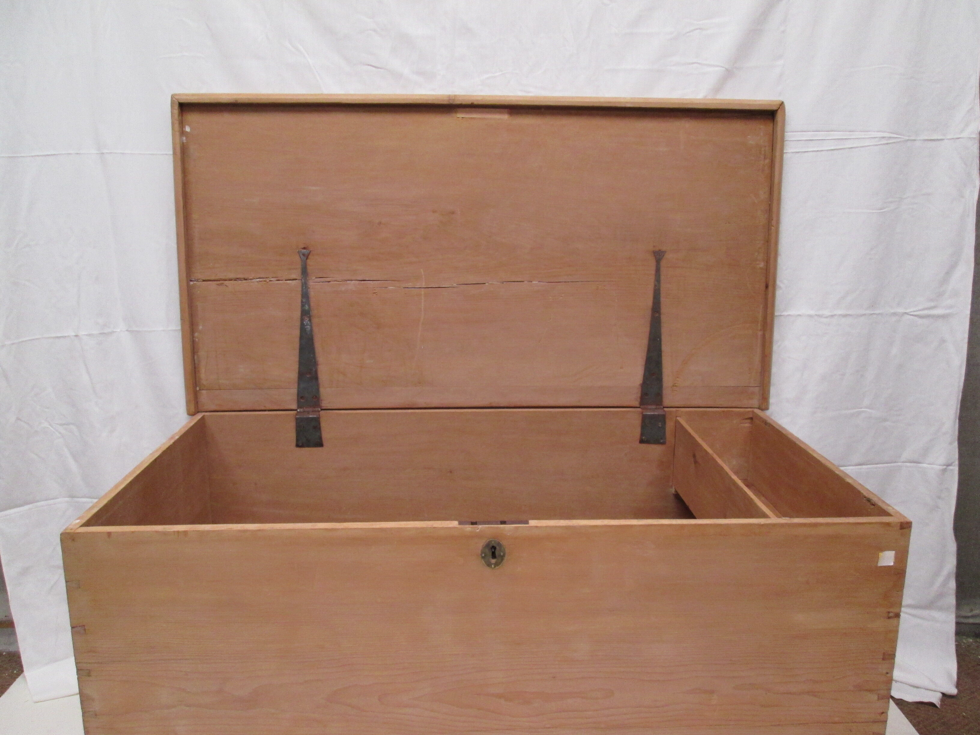 Victorian pine chest