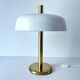 Large Vintage Space Age Desk Lamp, Brass