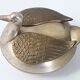 Bonbonniere 1970 vintage silver metal