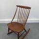 Mid-Century Rocking Chair by Illum Wikkelsø for Niels Eilersen
