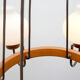 1960s ceiling light in opalglass
