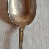 Lot 2 small silver spoons punched