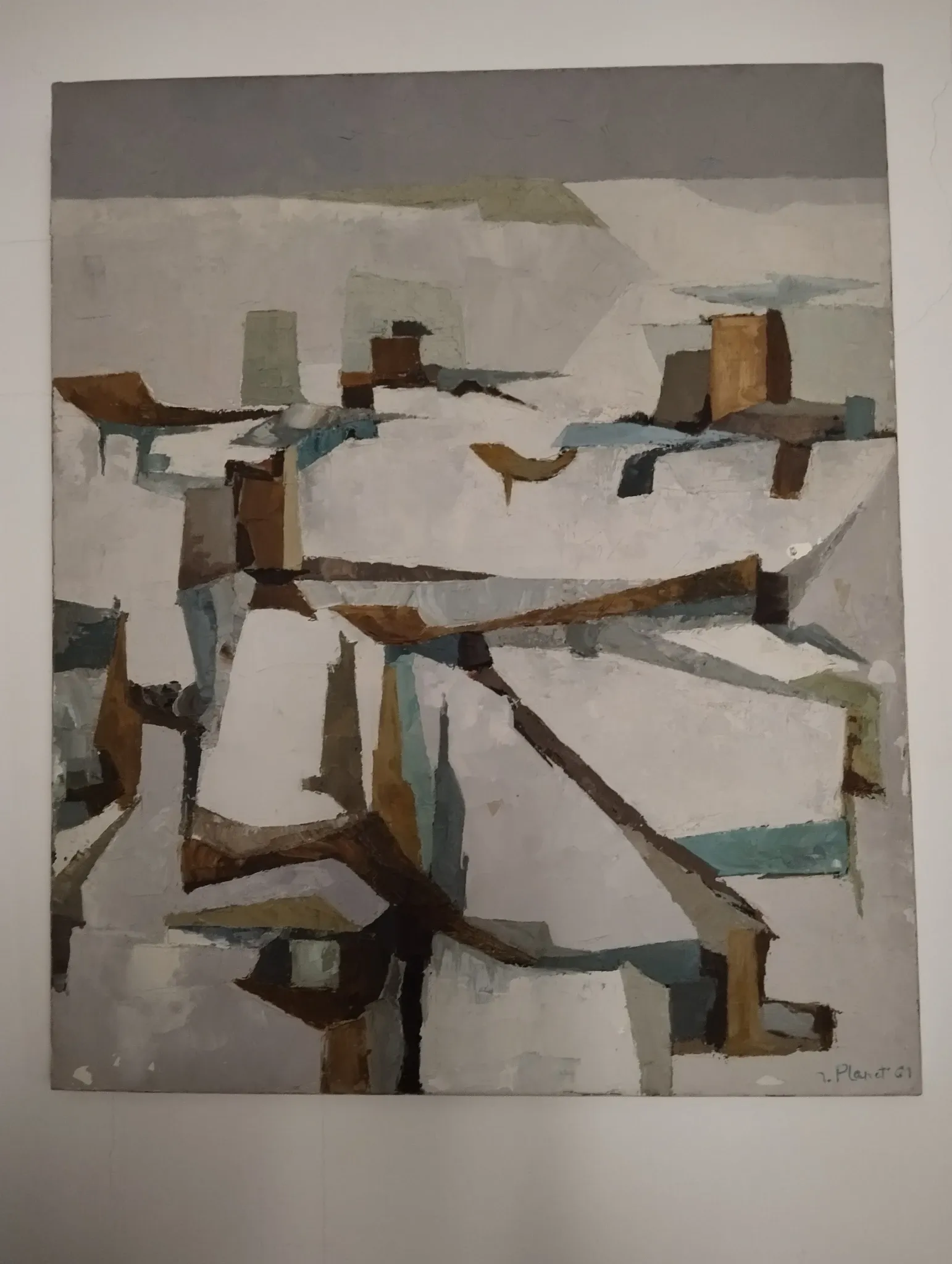 Robert PLANET (1923-1999) oil on canvas signed