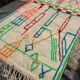 Handmade Berber rug / Azilal rug made in traditional Morocco 1.5/2.5 m