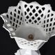 Coupe corbeille en porcelaine de Paris