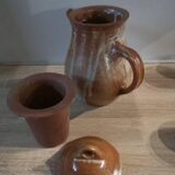 Theiere en grès artisanale