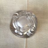 Crystal ashtray contemporary form