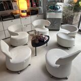 5 aki and biki cassina armchairs