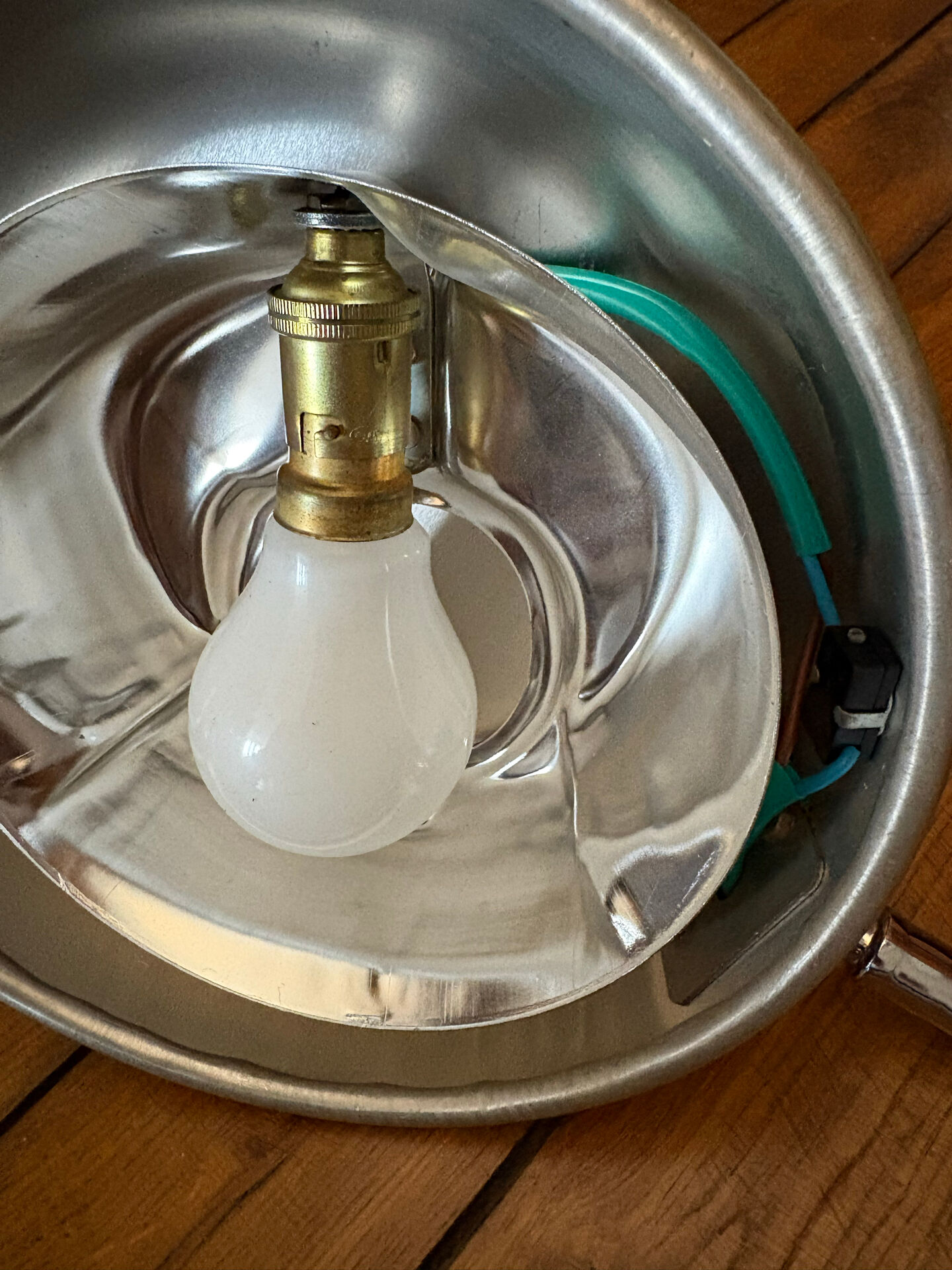 Vintage industrial workshop architect lamp