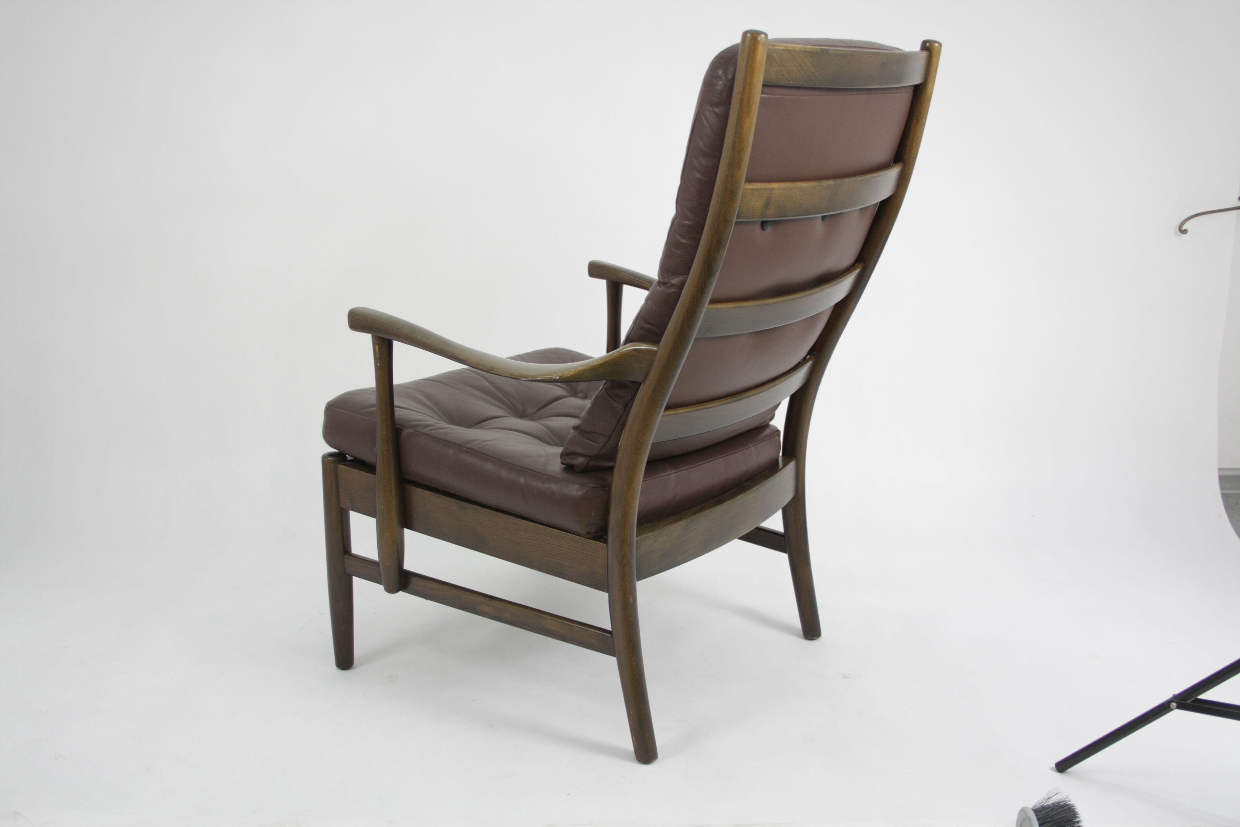 Leather armchair 1970