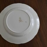 Plat Sarreguemine modèle Pompadour