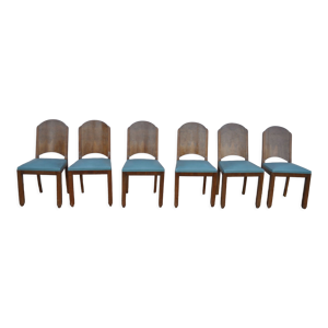 lot de 6 chaises art
