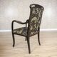 Fauteuil en chêne Art Nouveau du 20e siècle