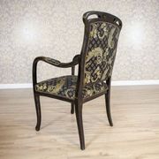 Fauteuil en chêne Art Nouveau du 20e siècle