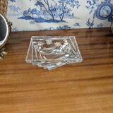 Vide Poche ou Bougeoir en Cristal par JG Durand Style Art Déco Contemporain