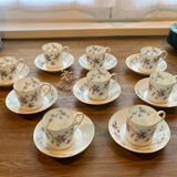 Porcelain coffee set