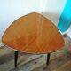 Table basse formica marron