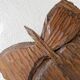 Set of 2 butterfly wall decorations sculptures 1900
