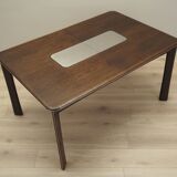 Oak table, Danish design, 1970s, manufacturer: Uldum