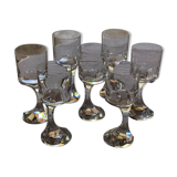 Verres en cristal Baccarat service Narcisse
