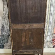 Antique marquetry secretary in Louis XV style – marble top