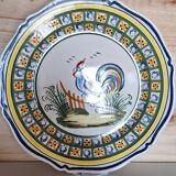 Vintage henriot quimper plate