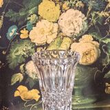 Crystal single-flower vase