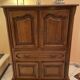 Storage furniture / bar / TV in solid oak – very high quality