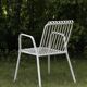 Chaises de jardin en métal vintage italiennes des années 1950 - ensemble de 4
