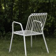 Vintage Italian 1950s metal garden chairs - set of 4