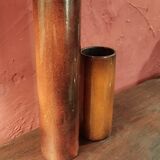 Pair of cylinder vases
