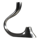 Bougeoir en aluminium coulé à deux lumières – Suède, années 1970