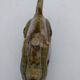 Glazed ceramic fish. Monkfish or monkfish. Can be used as a soliflore.
