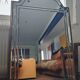Large Wooden Mirror with Beveled Beads 1970s