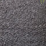 6x9 Dark Brown Handmade Wool Vintage Rug, 196x293Cm