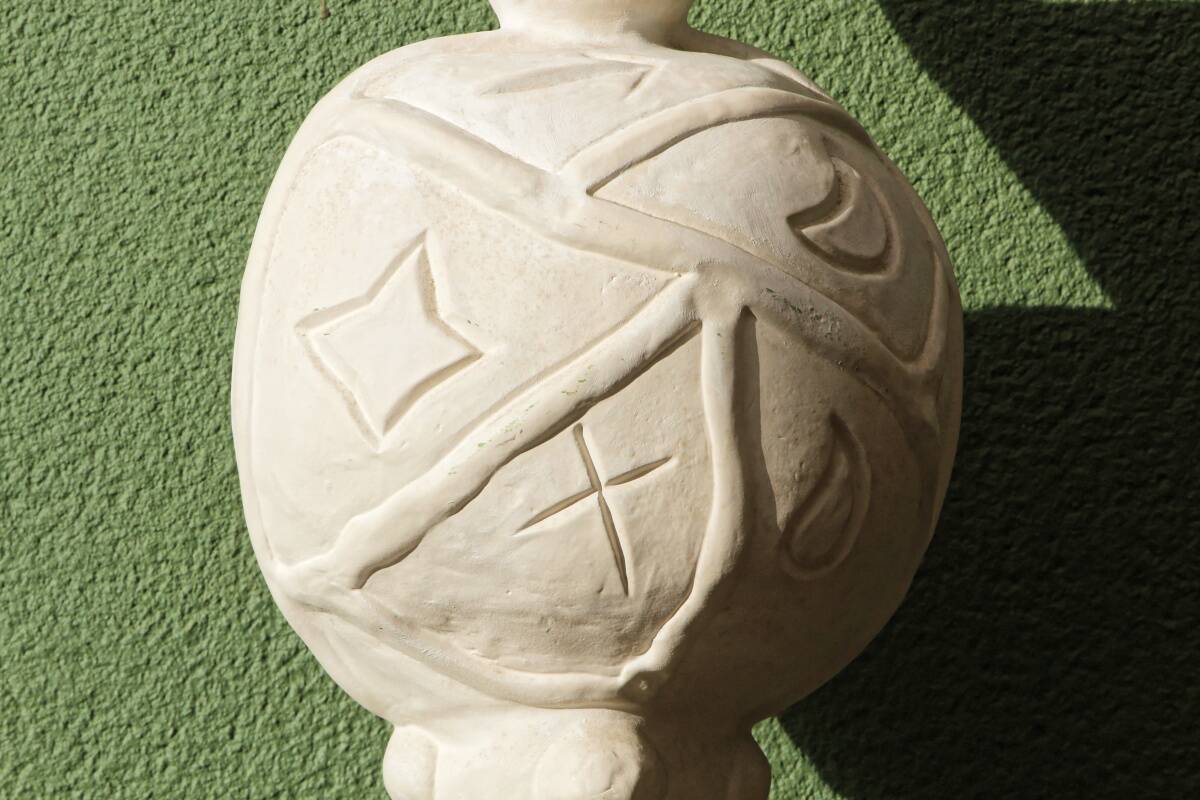 Large ceramic vase from France, attributed to Pierre Casenove.