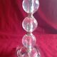 VINTAGE LAMP GLASS BASE