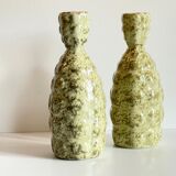 Pair of ceramic vases design broste - denmark
