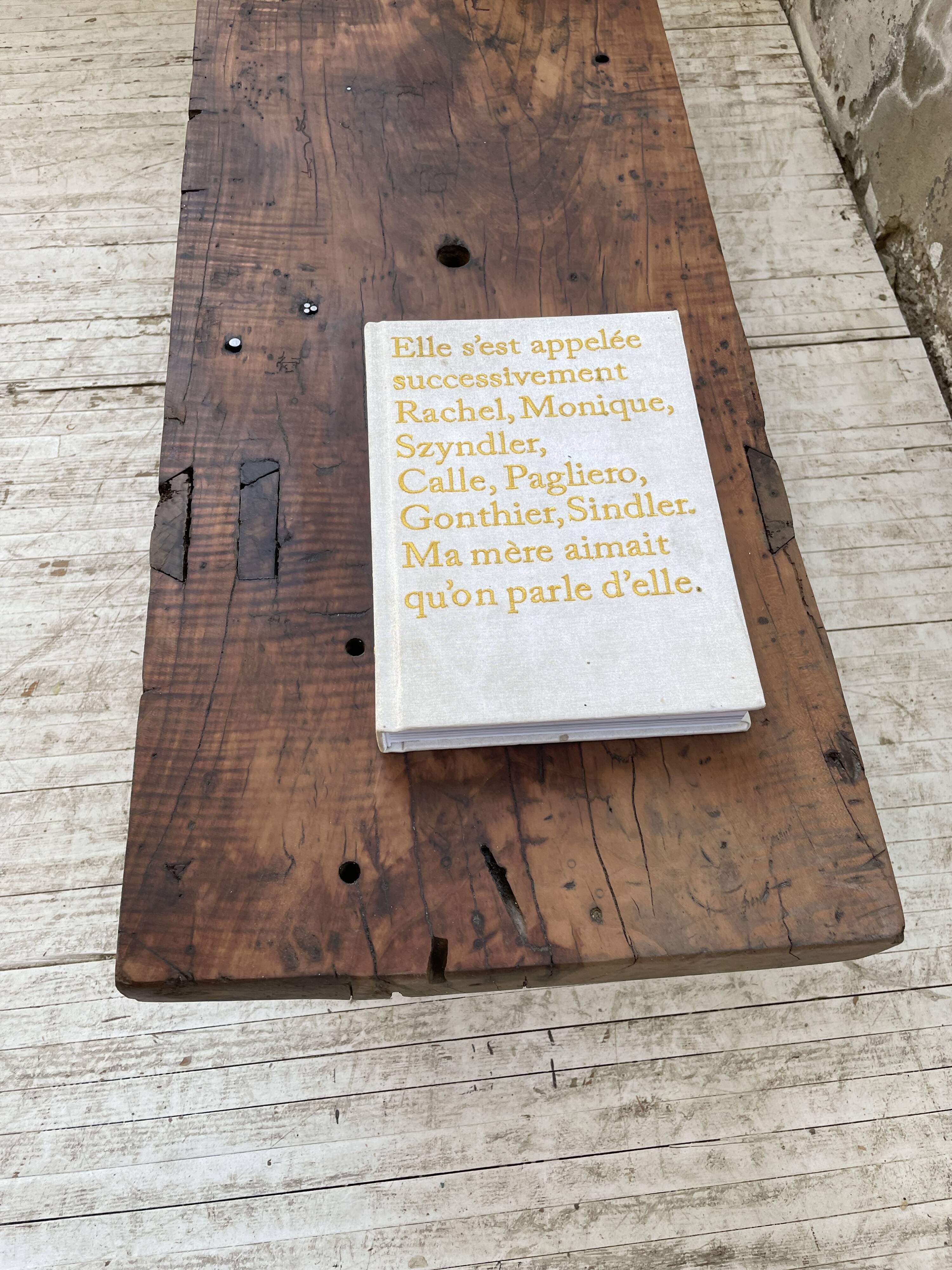 Brutalist workbench solid cherry coffee table