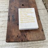 Brutalist workbench solid cherry coffee table