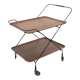 Teak and string cart by Jie Gantofta for Paul Nagel