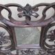 Contemporary mirror, in resin, special for bathrooms