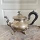 Antique Silver-Plated Victorian Teapot