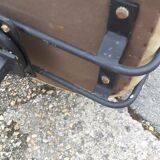Pair of vintage swivel armchairs design xxeme