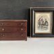 Miniature wooden master cabinet, 19th century